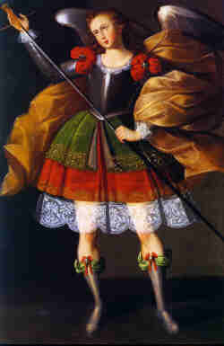 Angeles de Calamarca paintings