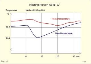 intake of ice